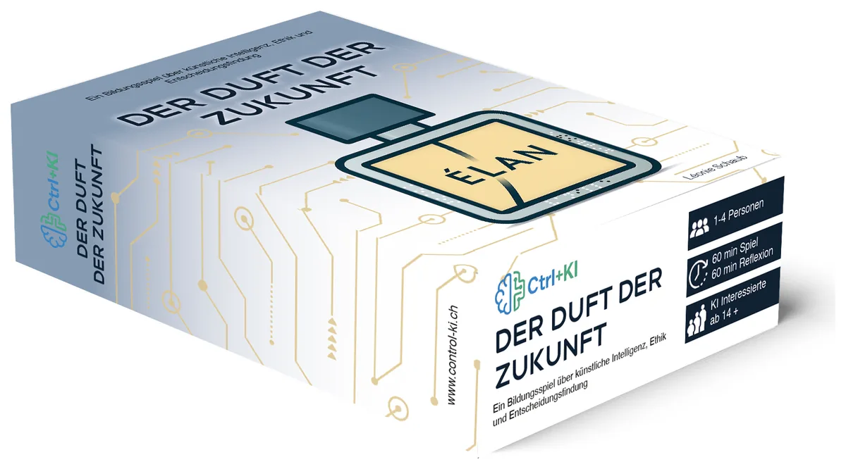 Spielschachtel «Der Duft der Zukunft» von Ctrl+KI, Version 1